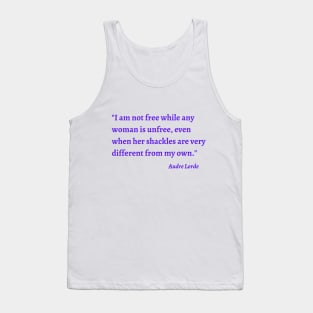 I am not free Tank Top